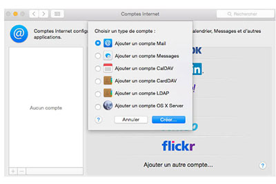 Configuration mail-gmail imac Paris Bolivar